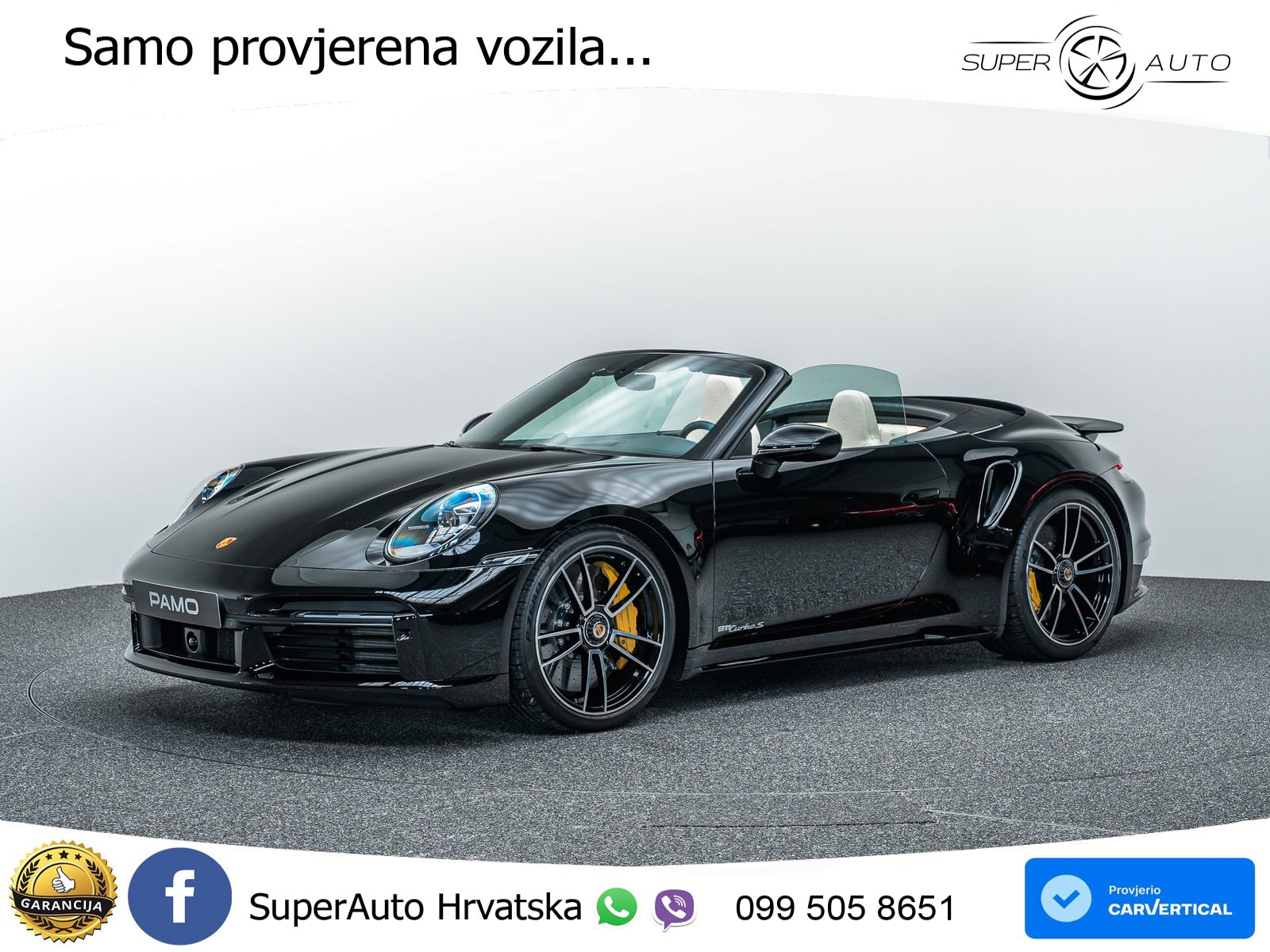 Porsche 911 Turbo S Cabriolet 3.8 (650 KS) PDK LED+GR SJED+ACC