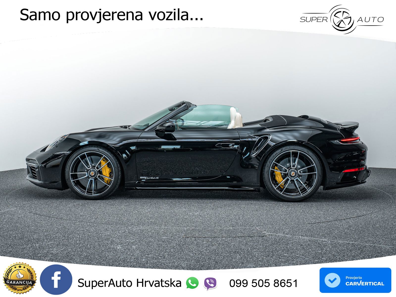 Porsche 911 Turbo S Cabriolet 3.8 (650 KS) PDK LED+GR SJED+ACC