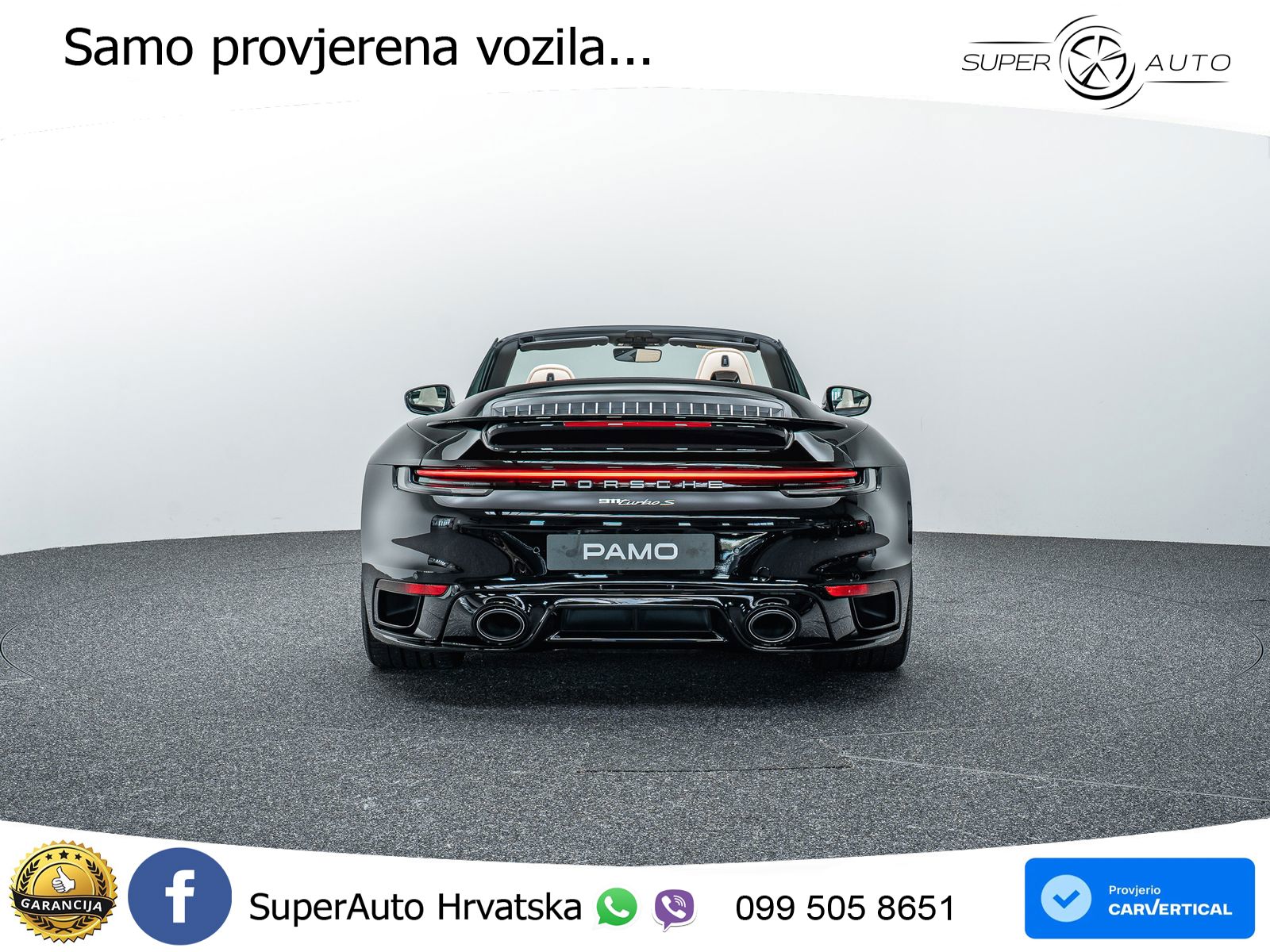 Porsche 911 Turbo S Cabriolet 3.8 (650 KS) PDK LED+GR SJED+ACC
