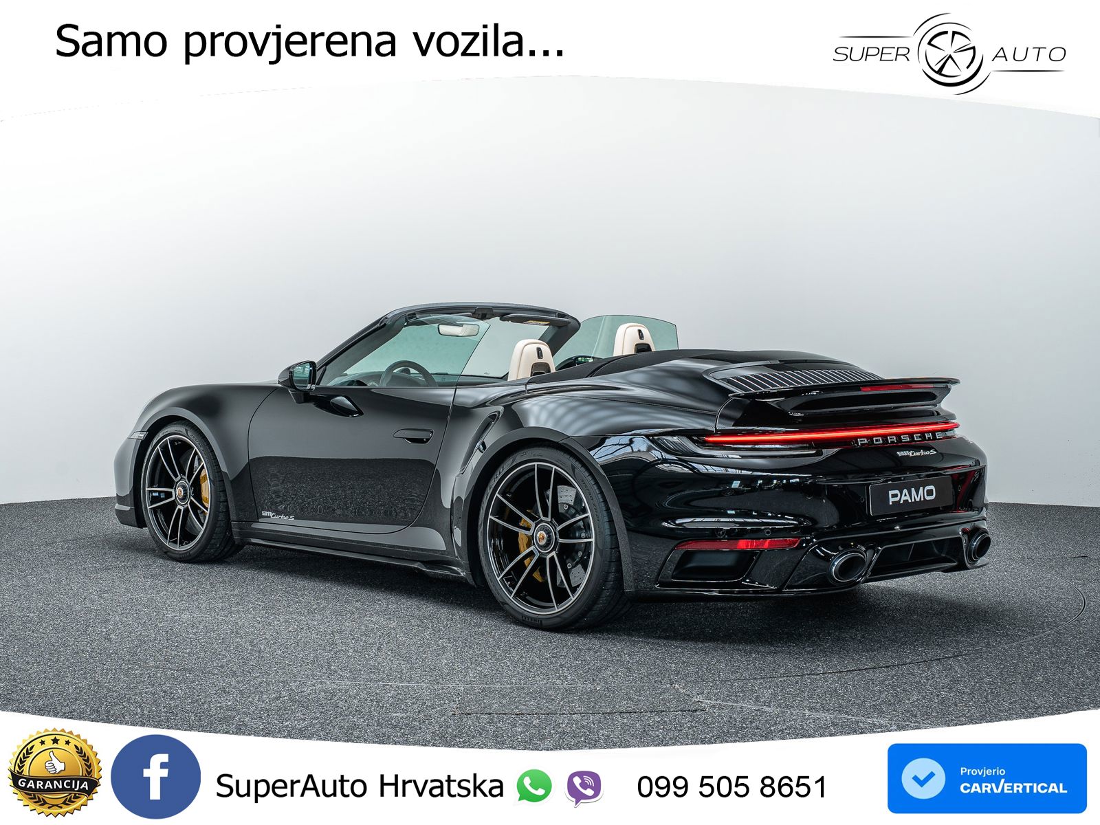 Porsche 911 Turbo S Cabriolet 3.8 (650 KS) PDK LED+GR SJED+ACC