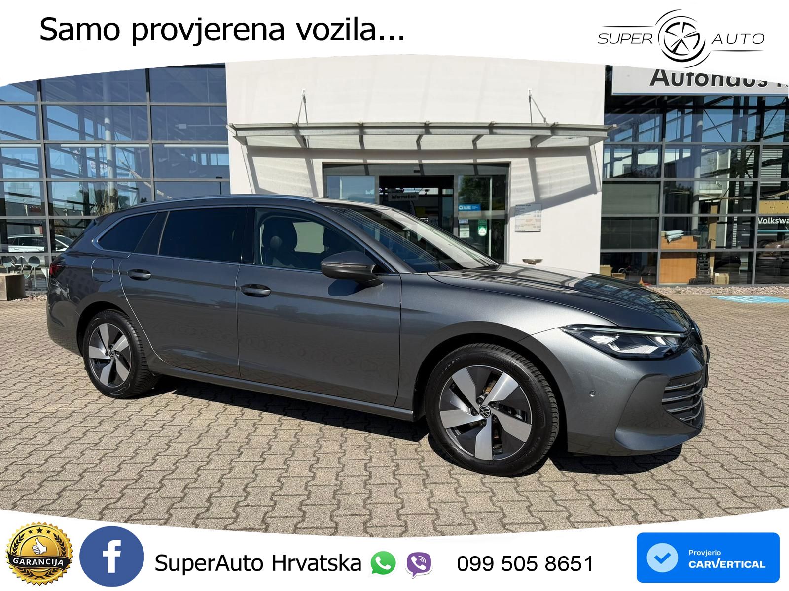 Volkswagen Passat Variant 1.5 eTSI (150 KS) DSG Business LED+GR SJED+ACC