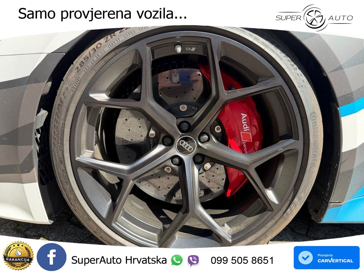 Audi RS6 Avant 4.0 TFSI V8 performance (630 KS)  quattro tiptronic ACC+HEAD+4xGR SJED+360+PANO