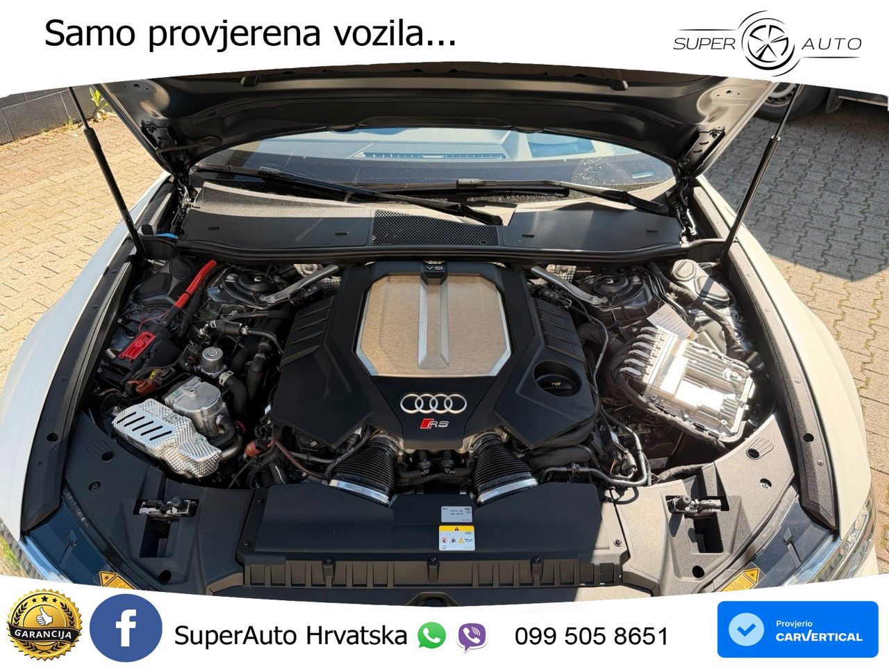 Audi RS6 Avant 4.0 TFSI V8 performance (630 KS)  quattro tiptronic ACC+HEAD+4xGR SJED+360+PANO