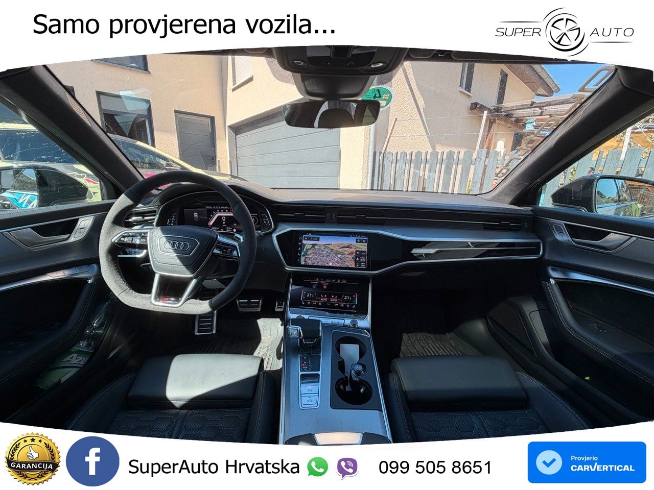 Audi RS6 Avant 4.0 TFSI V8 performance (630 KS)  quattro tiptronic ACC+HEAD+4xGR SJED+360+PANO