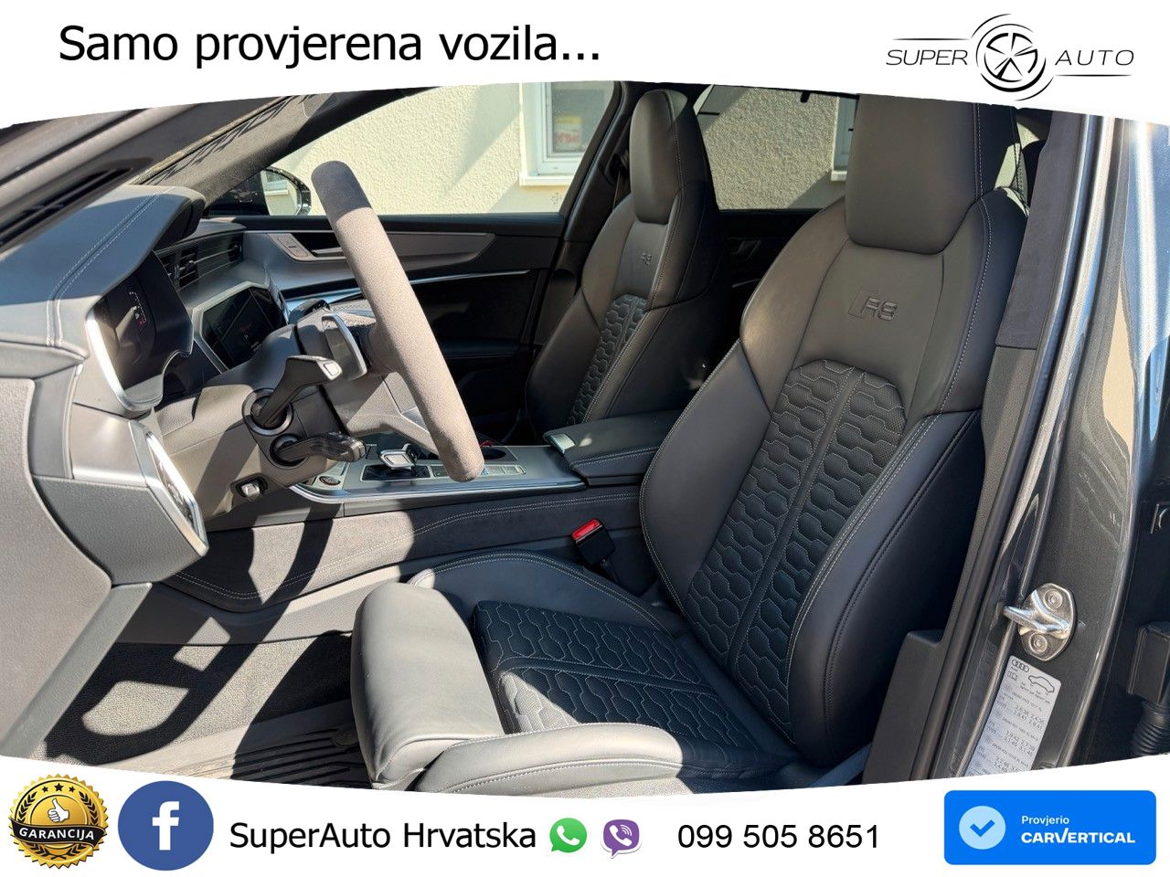 Audi RS6 Avant 4.0 TFSI V8 performance (630 KS)  quattro tiptronic ACC+HEAD+4xGR SJED+360+PANO