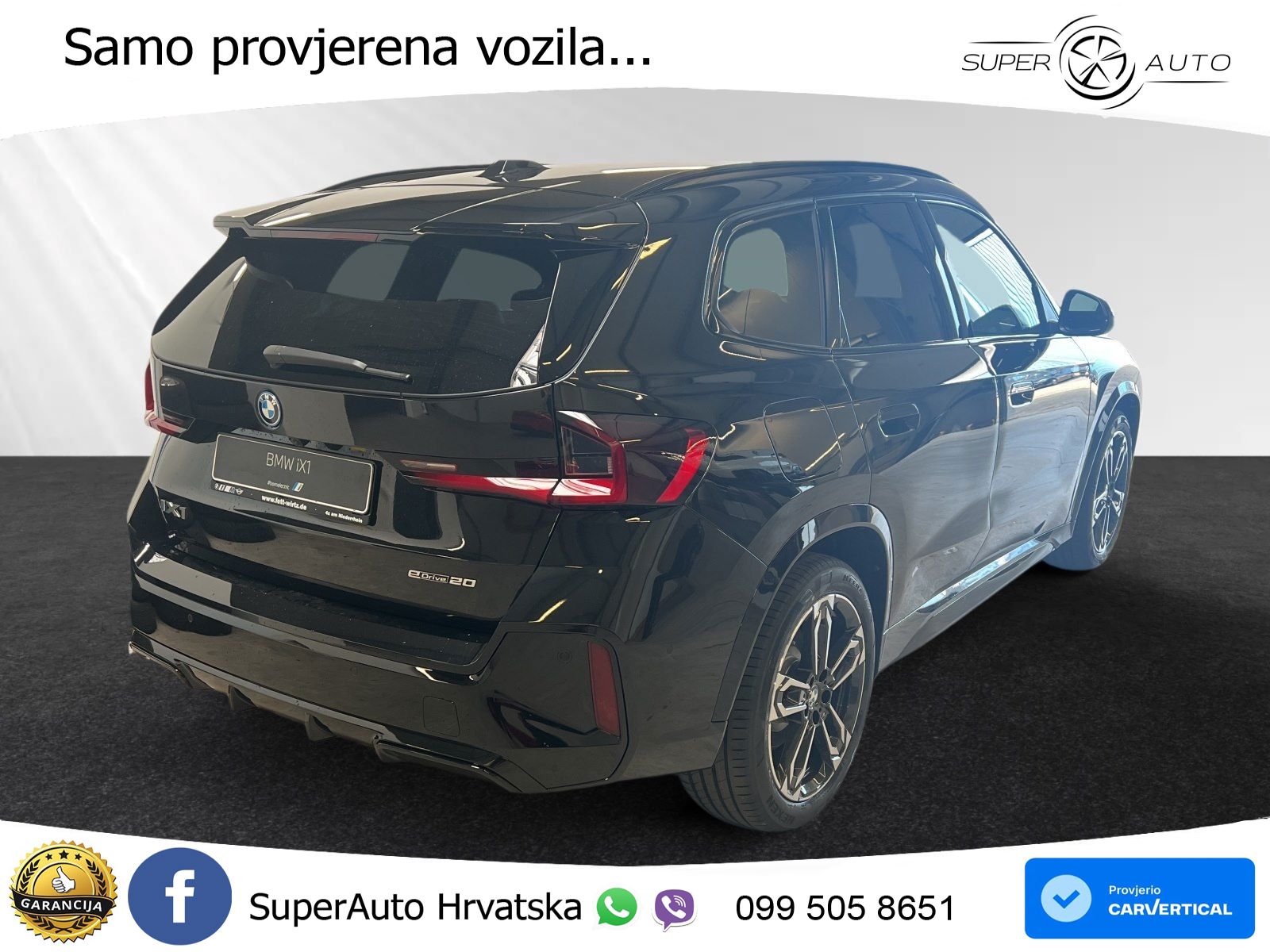 BMW iX1 66.5 kWh (204 KS) eDrive20