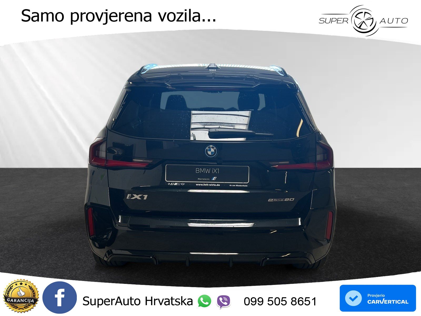BMW iX1 66.5 kWh (204 KS) eDrive20