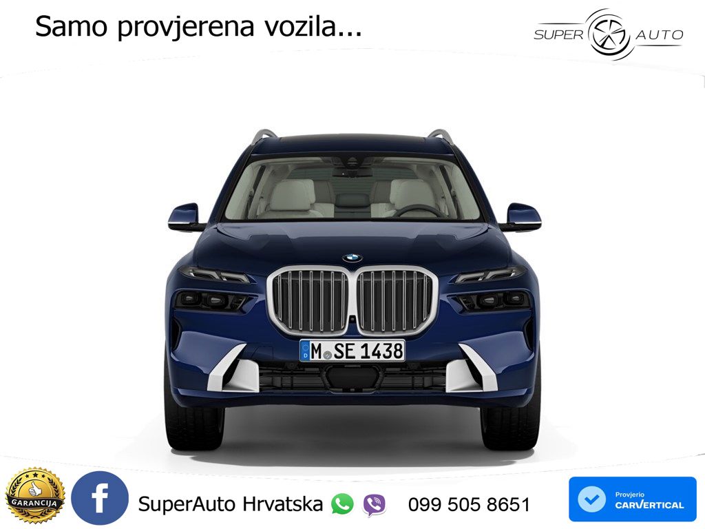 BMW X7 40i (381 KS) xDrive Steptronic ZRAČNI+ACC+GR SJED+KAM+PANO
