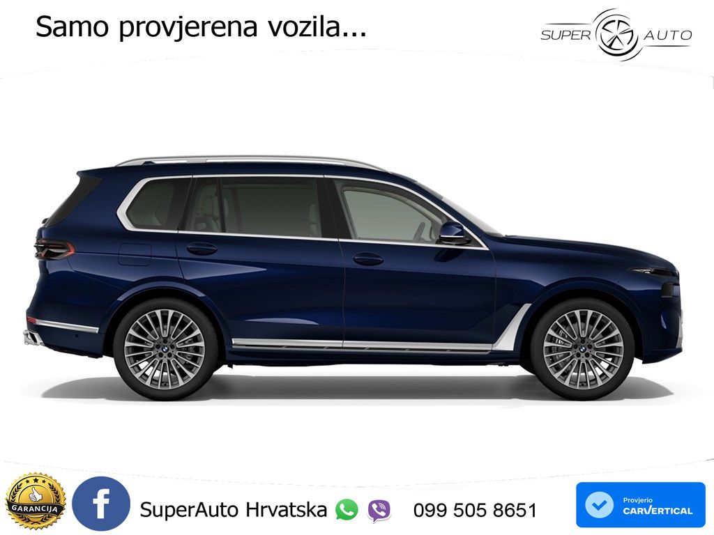 BMW X7 40i (381 KS) xDrive Steptronic ZRAČNI+ACC+GR SJED+KAM+PANO
