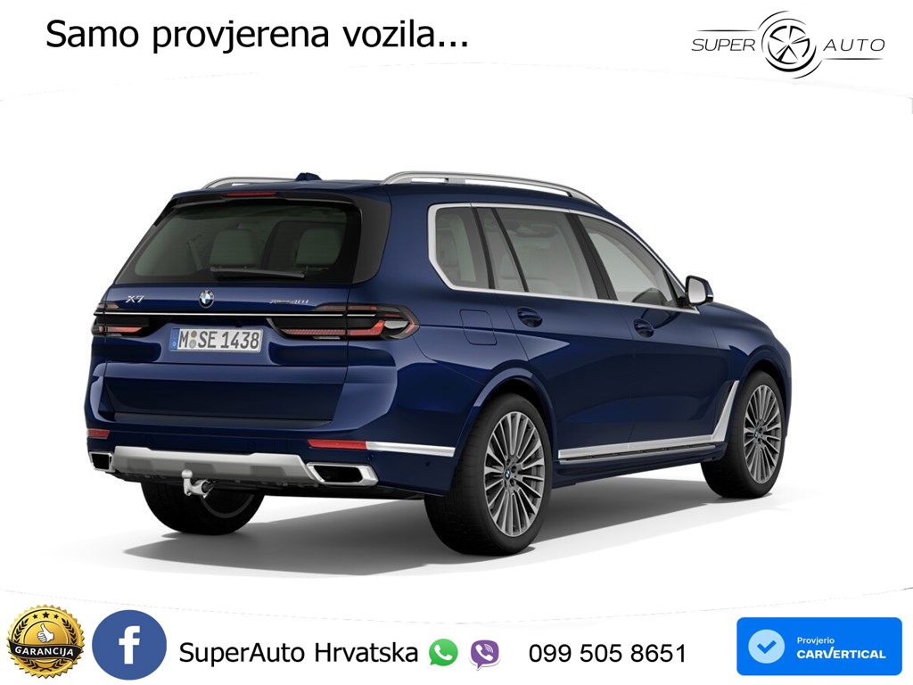 BMW X7 40i (381 KS) xDrive Steptronic ZRAČNI+ACC+GR SJED+KAM+PANO