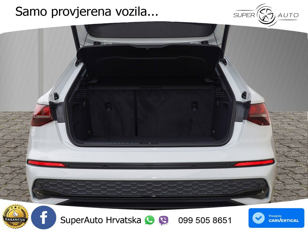 Audi A3 Sportback 40 TFSI (204 KS) quattro S tronic advanced LED+GR SJED+ACC
