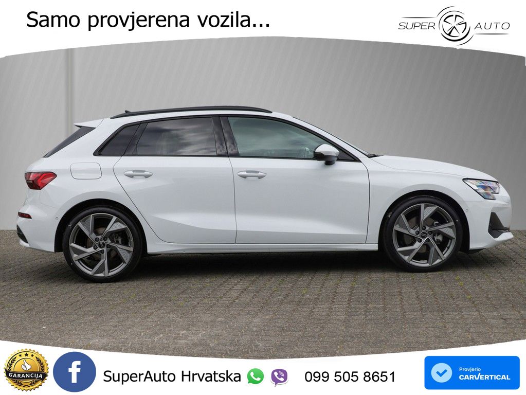 Audi A3 Sportback 40 TFSI (204 KS) quattro S tronic advanced LED+GR SJED+ACC