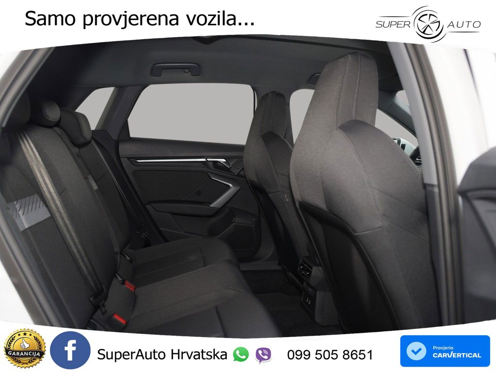 Audi A3 Sportback 40 TFSI (204 KS) quattro S tronic advanced LED+GR SJED+ACC