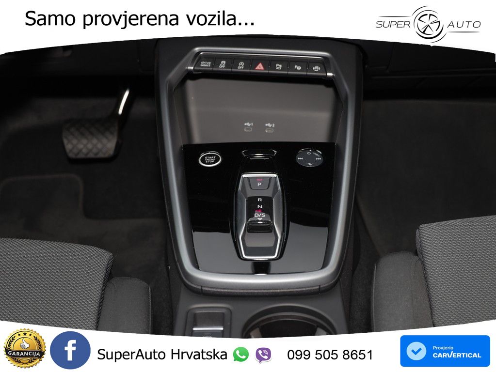 Audi A3 Sportback 40 TFSI (204 KS) quattro S tronic advanced LED+GR SJED+ACC