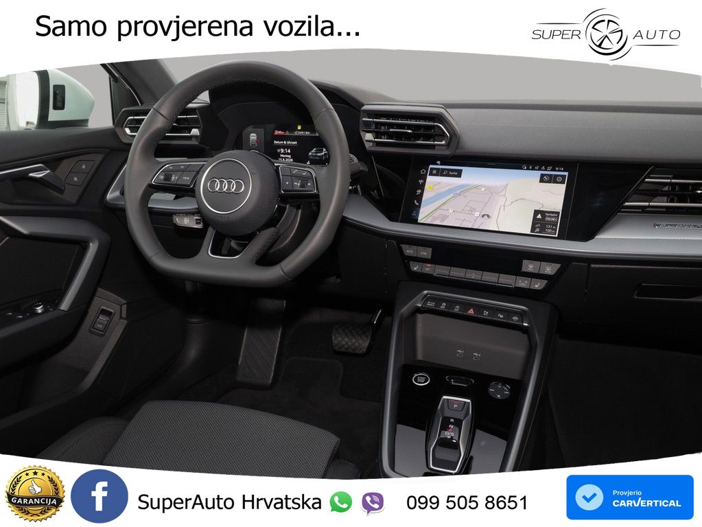 Audi A3 Sportback 40 TFSI (204 KS) quattro S tronic advanced LED+GR SJED+ACC