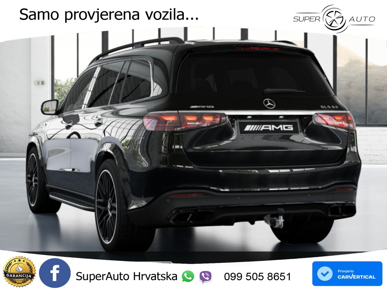 Mercedes-Benz GLS AMG GLS 63 V8 EQ Boost 4MATIC+ AMG SPEEDSHIFT TCT 9G ZRAČNI+ACC+GR SJED+KAM+PANO
