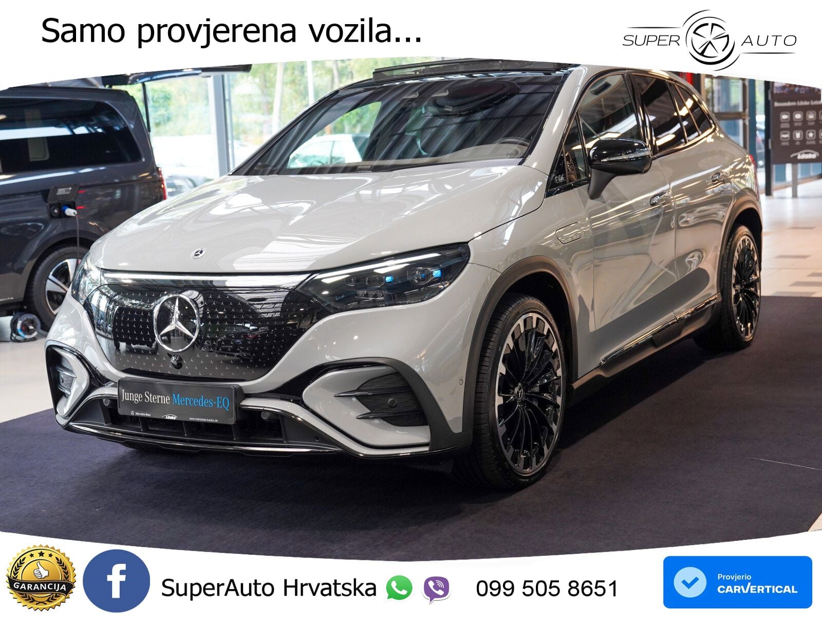 Mercedes EQE SUV 500 100 kWh (408 KS) 4MATIC AMG ACC+HEAD+4xGR SJED+360+PANO