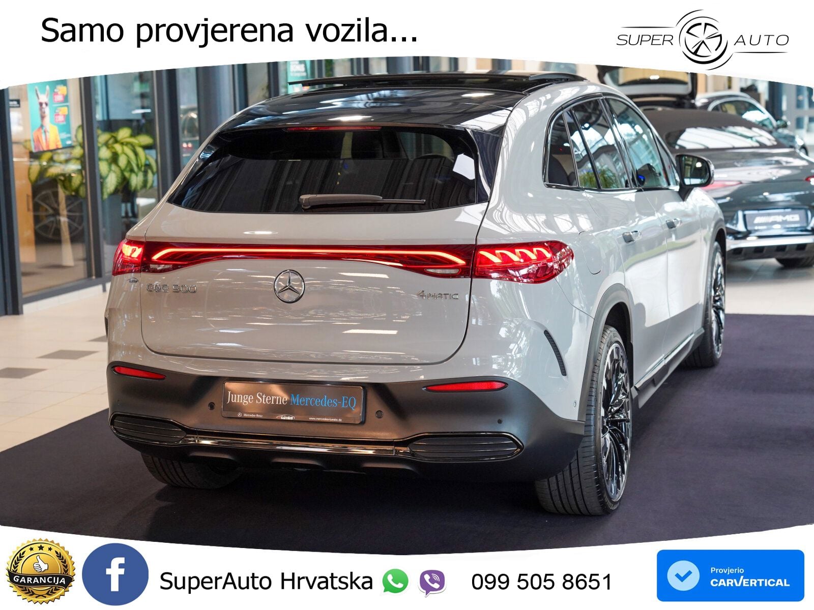Mercedes EQE SUV 500 100 kWh (408 KS) 4MATIC AMG ACC+HEAD+4xGR SJED+360+PANO