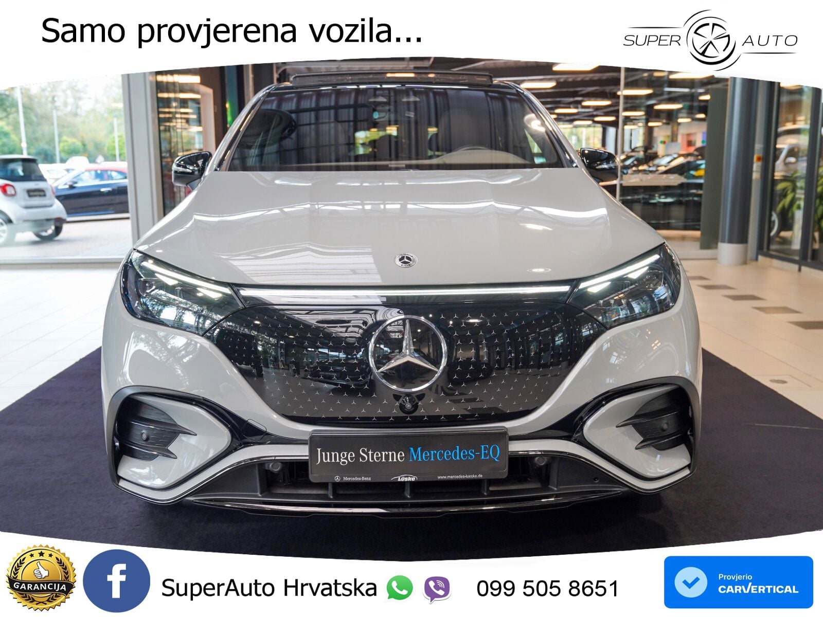 Mercedes EQE SUV 500 100 kWh (408 KS) 4MATIC AMG ACC+HEAD+4xGR SJED+360+PANO