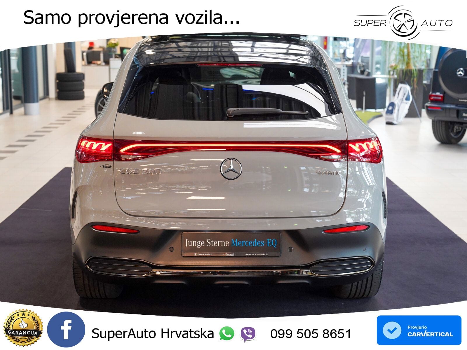 Mercedes EQE SUV 500 100 kWh (408 KS) 4MATIC AMG ACC+HEAD+4xGR SJED+360+PANO