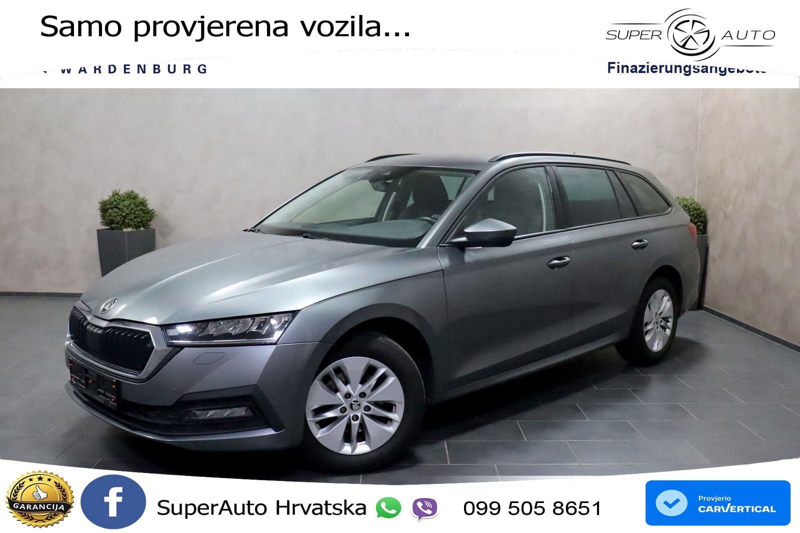 Škoda Octavia Combi 2.0 TDI (150 KS) DSG
