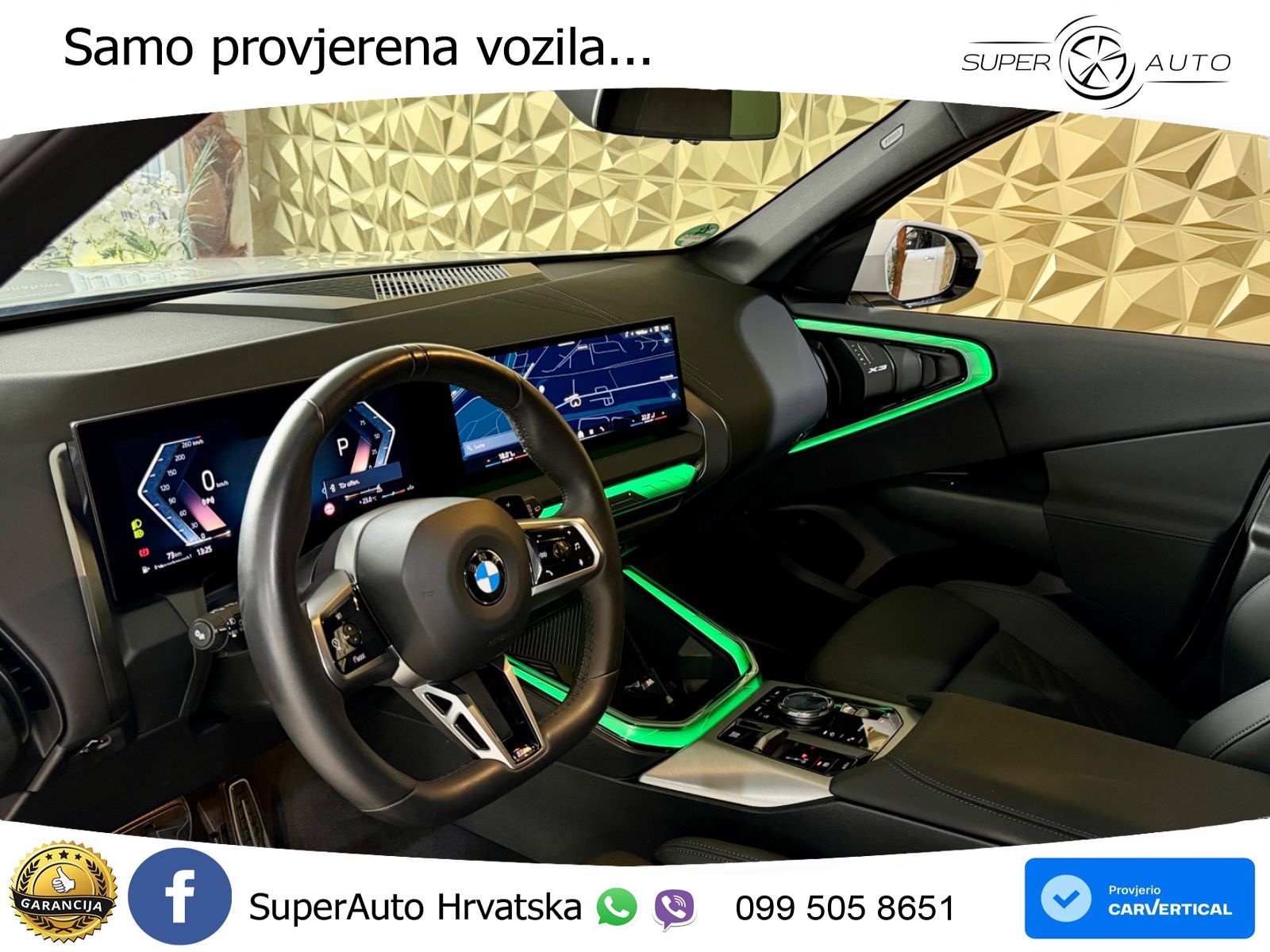 BMW X3 20d xDrive Steptronic M Sport LED+GR SJED+ACC