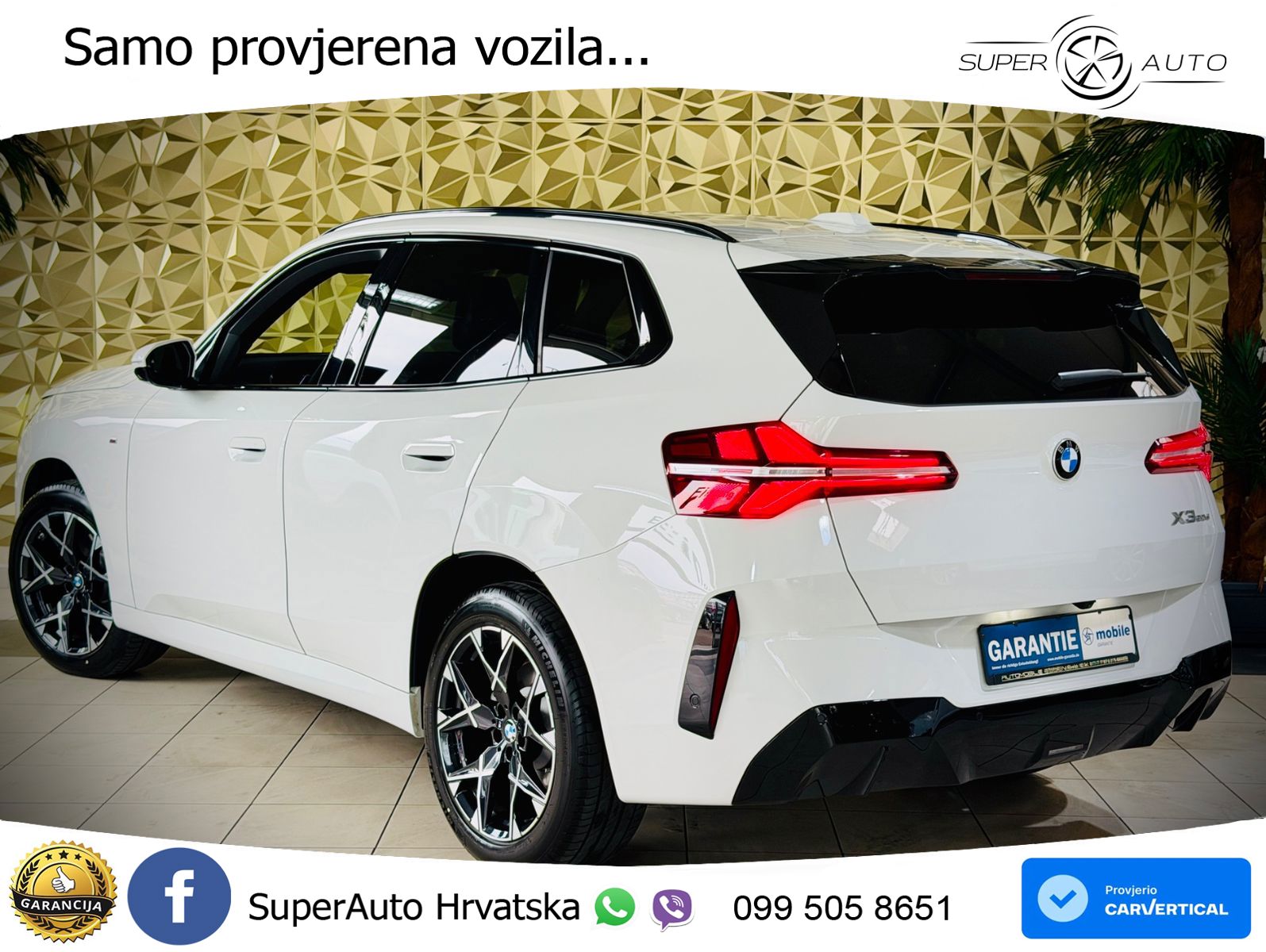 BMW X3 20d xDrive Steptronic M Sport LED+GR SJED+ACC