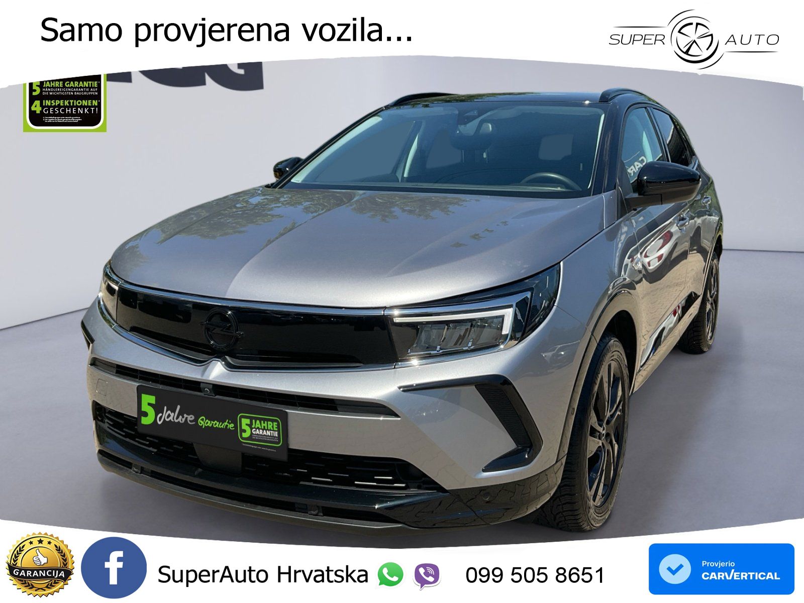 Opel Grandland 1.2i Turbo (130 KS) Automatic GS