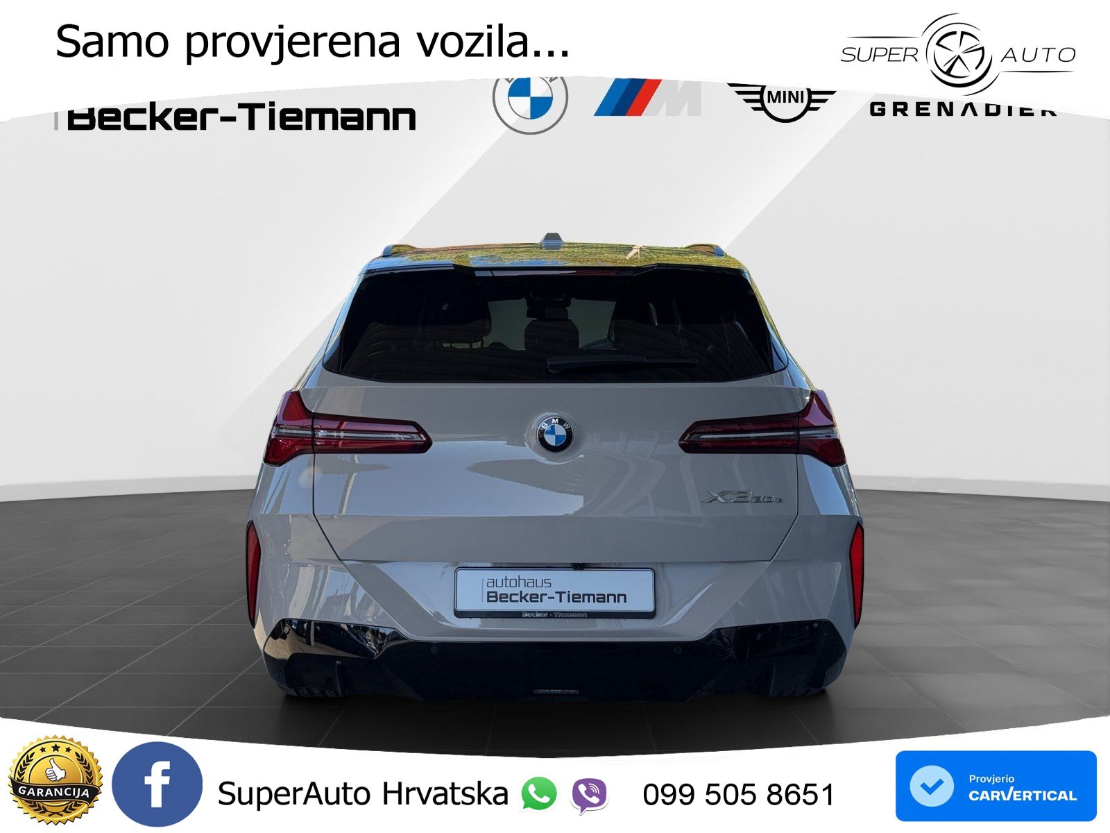 BMW X3 30e xDrive Steptronic M Sport LED+GR SJED+ACC