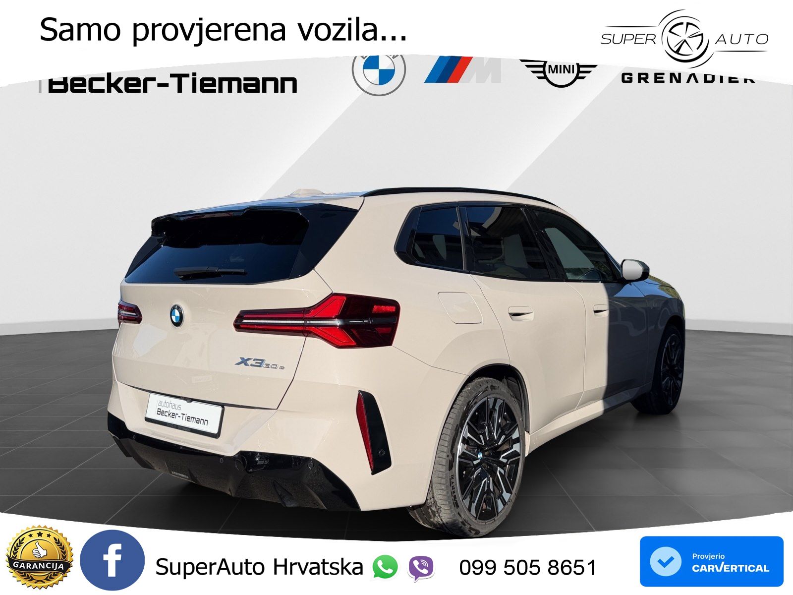 BMW X3 30e xDrive Steptronic M Sport LED+GR SJED+ACC