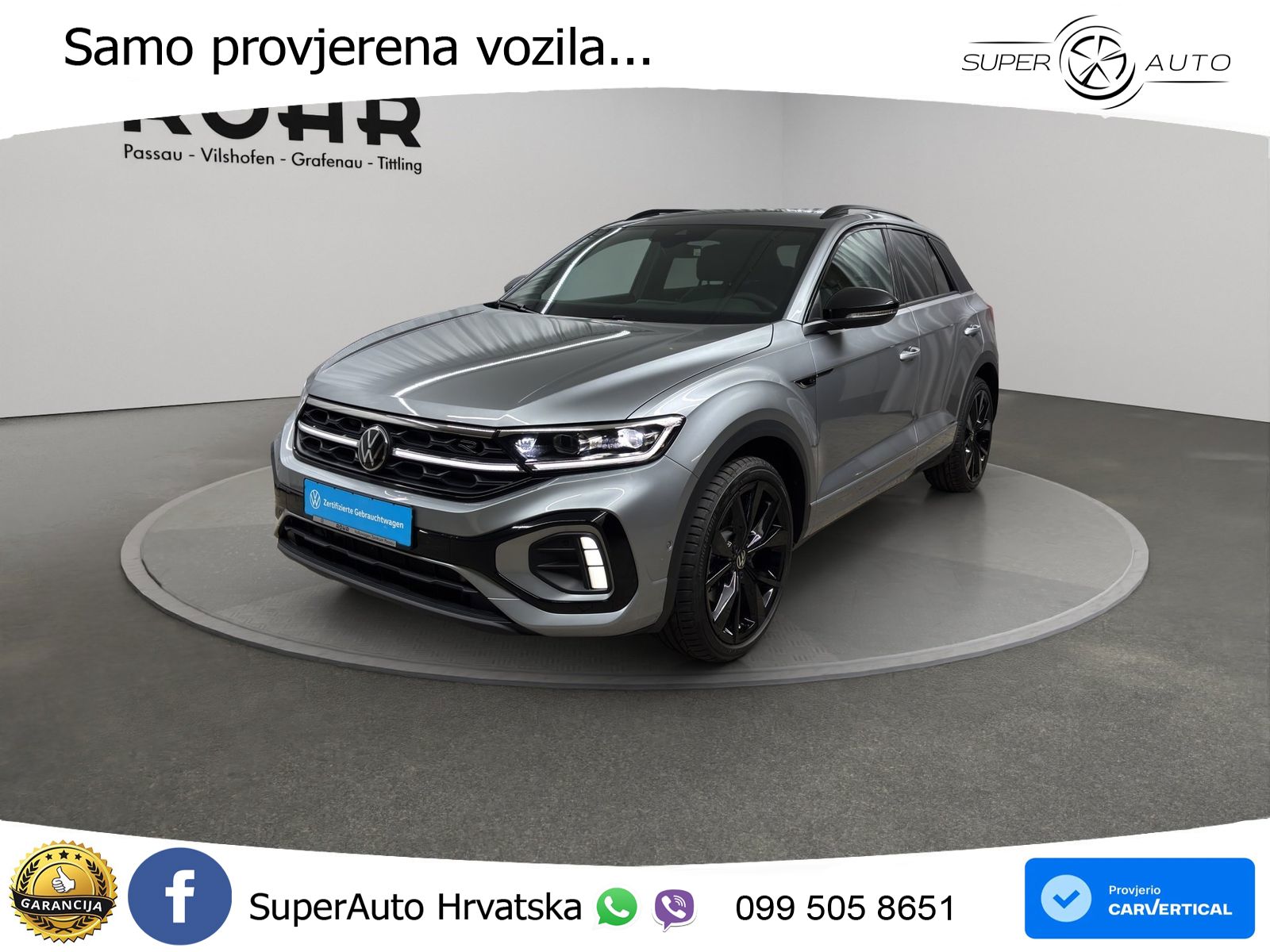 Volkswagen T-Roc I 2.0 TSI (190 KS) 4M DSG LED+GR SJED+ACC