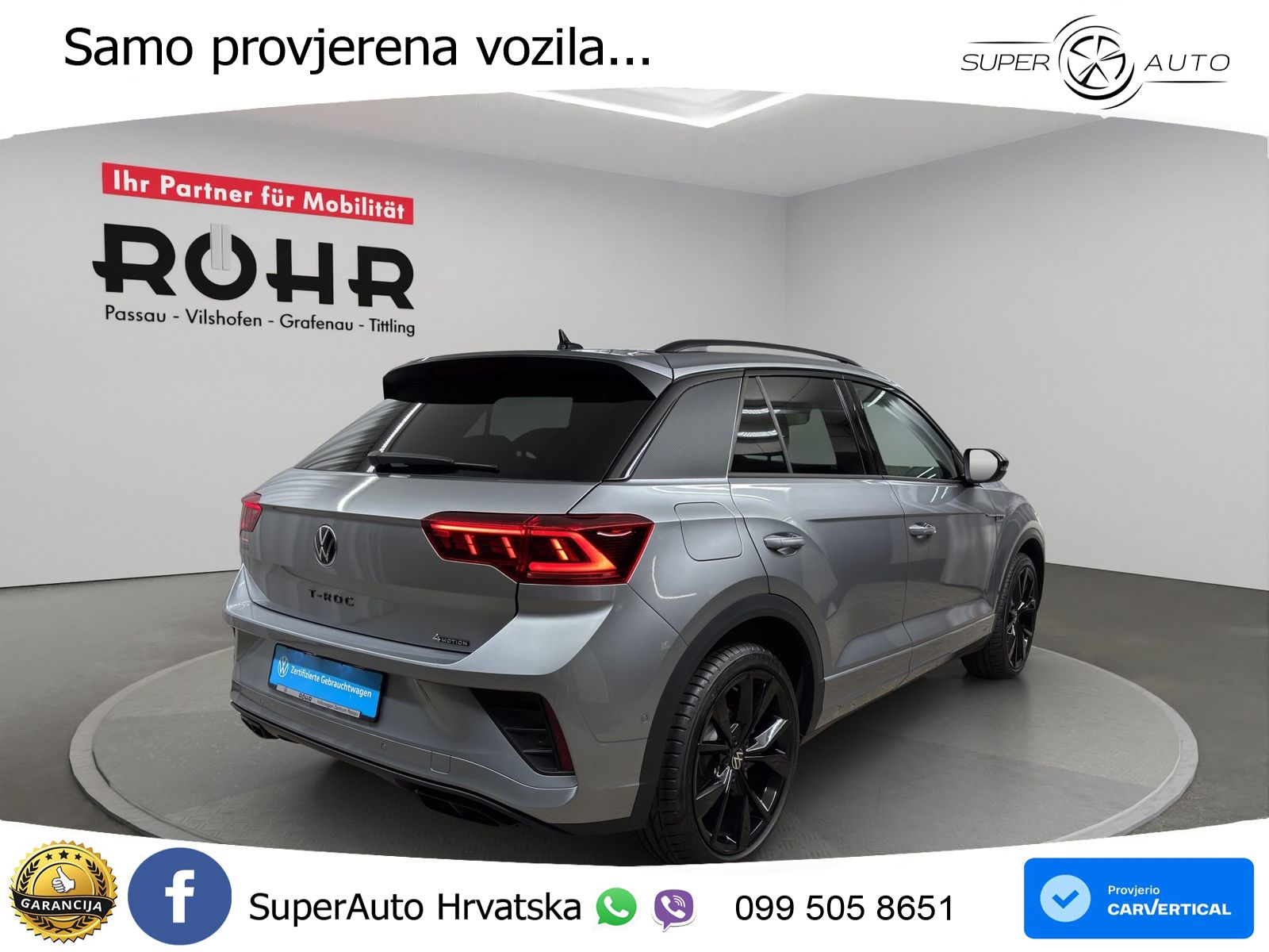Volkswagen T-Roc I 2.0 TSI (190 KS) 4M DSG LED+GR SJED+ACC