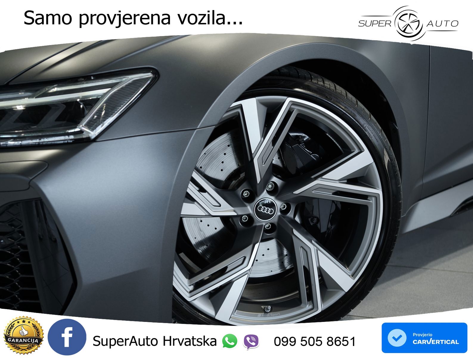 Audi RS6 Avant 4.0 TFSI V8 (600 KS) quattro Tiptronic