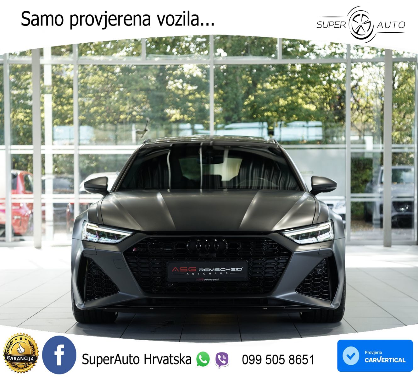 Audi RS6 Avant 4.0 TFSI V8 (600 KS) quattro Tiptronic