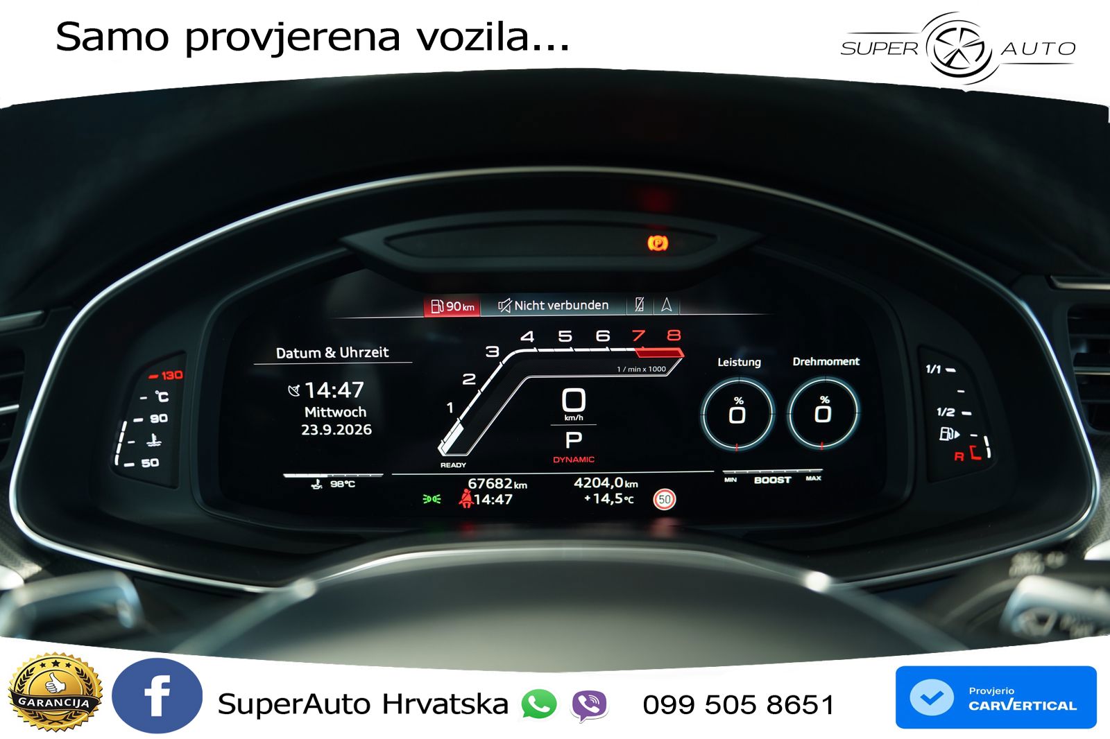 Audi RS6 Avant 4.0 TFSI V8 (600 KS) quattro Tiptronic