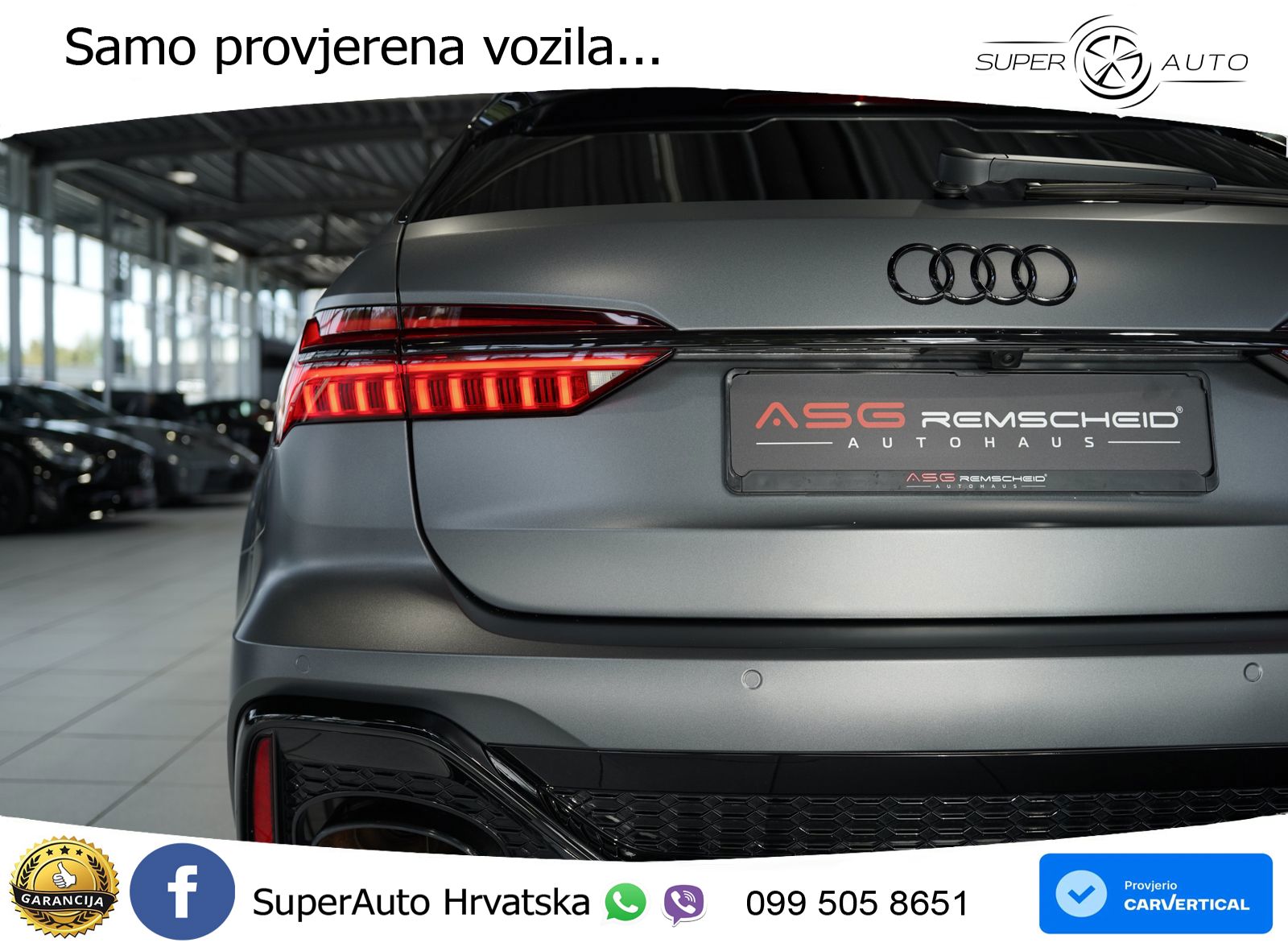 Audi RS6 Avant 4.0 TFSI V8 (600 KS) quattro Tiptronic
