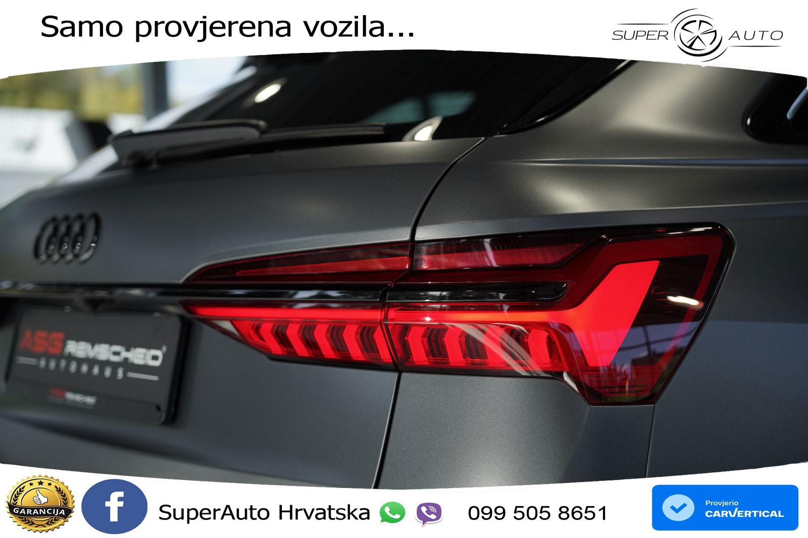 Audi RS6 Avant 4.0 TFSI V8 (600 KS) quattro Tiptronic