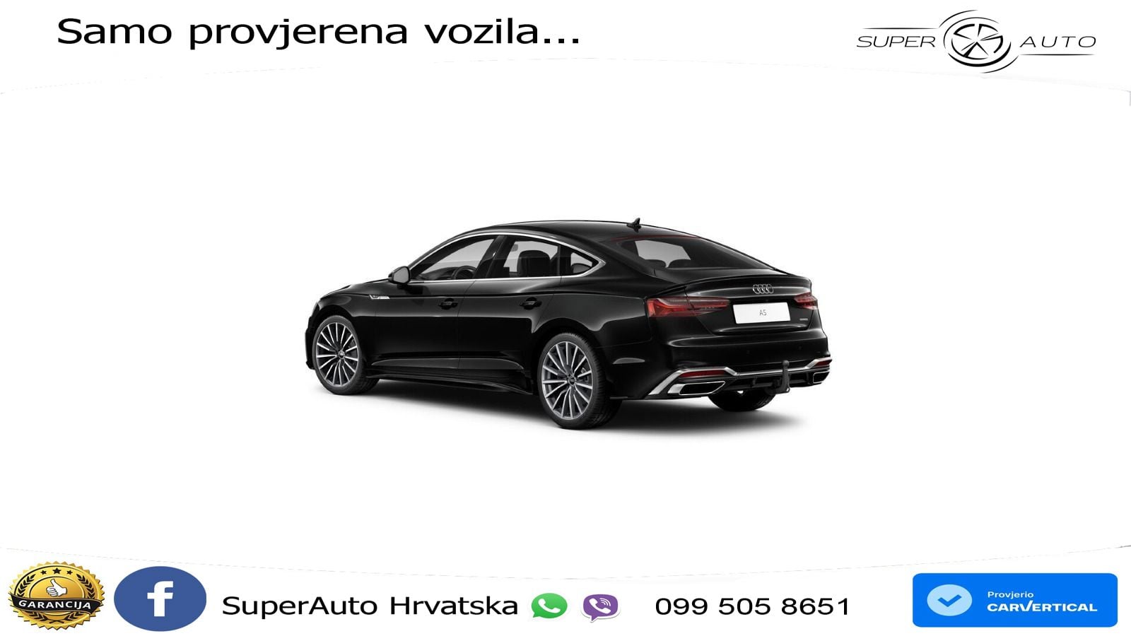 Audi A5 Sportback 45 TFSI (265 KS) quattro S tronic 2x S line MATRIX+GR SJED+KAM