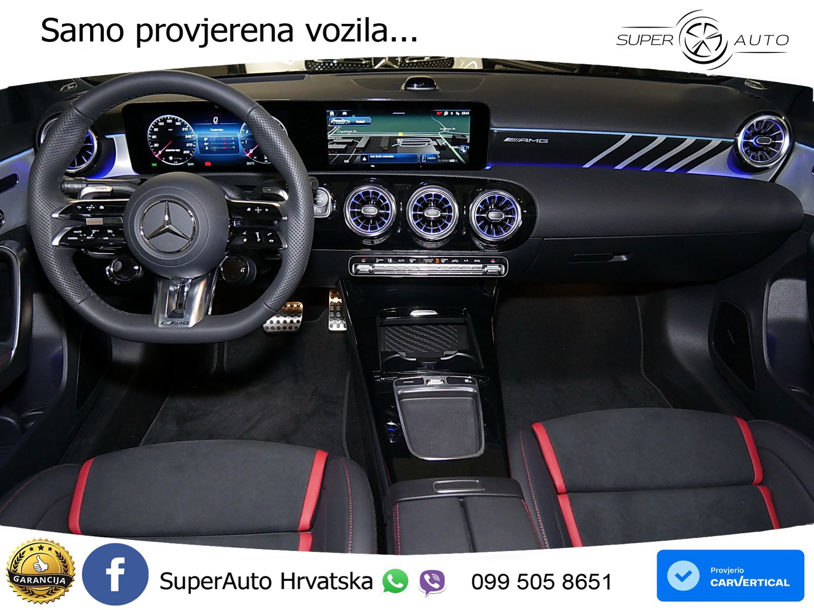 Mercedes-Benz AMG A 45 S 4MATIC+ AMG SPEEDSHIFT DCT 8G MATRIX+GR SJED+KAM