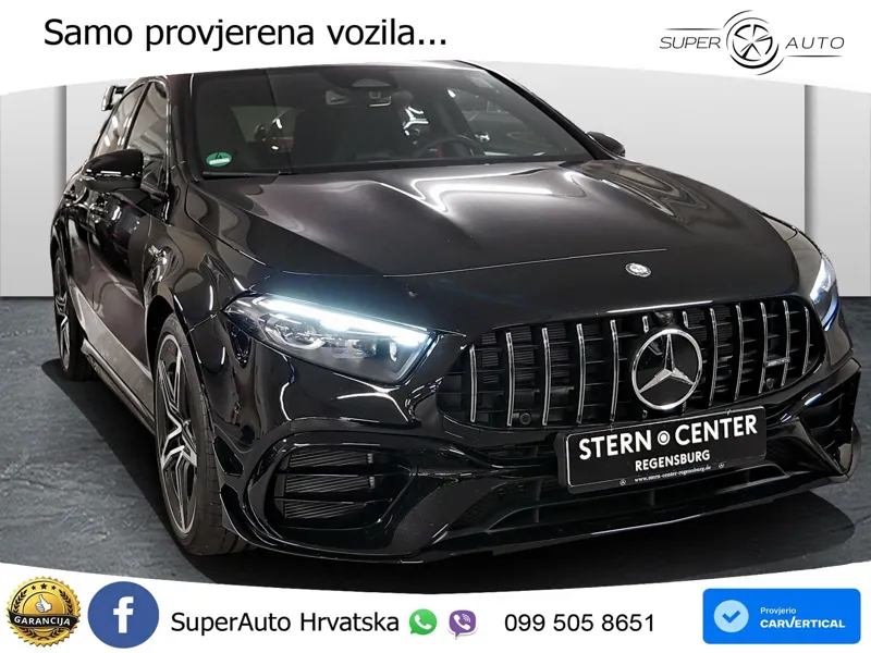 Mercedes-Benz AMG A 45 S 4MATIC+ AMG SPEEDSHIFT DCT 8G MATRIX+GR SJED+KAM