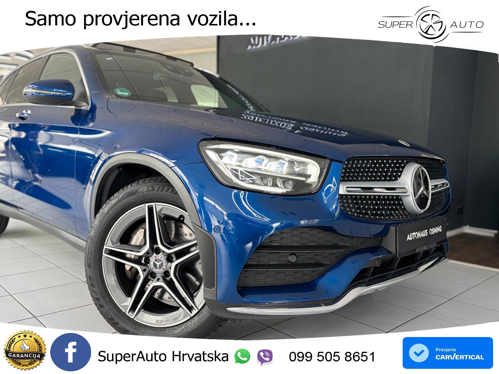 Mercedes GLC 400d (330 KS) 4MATIC 9G-TRONIC AMG LED+GR SJED+ACC