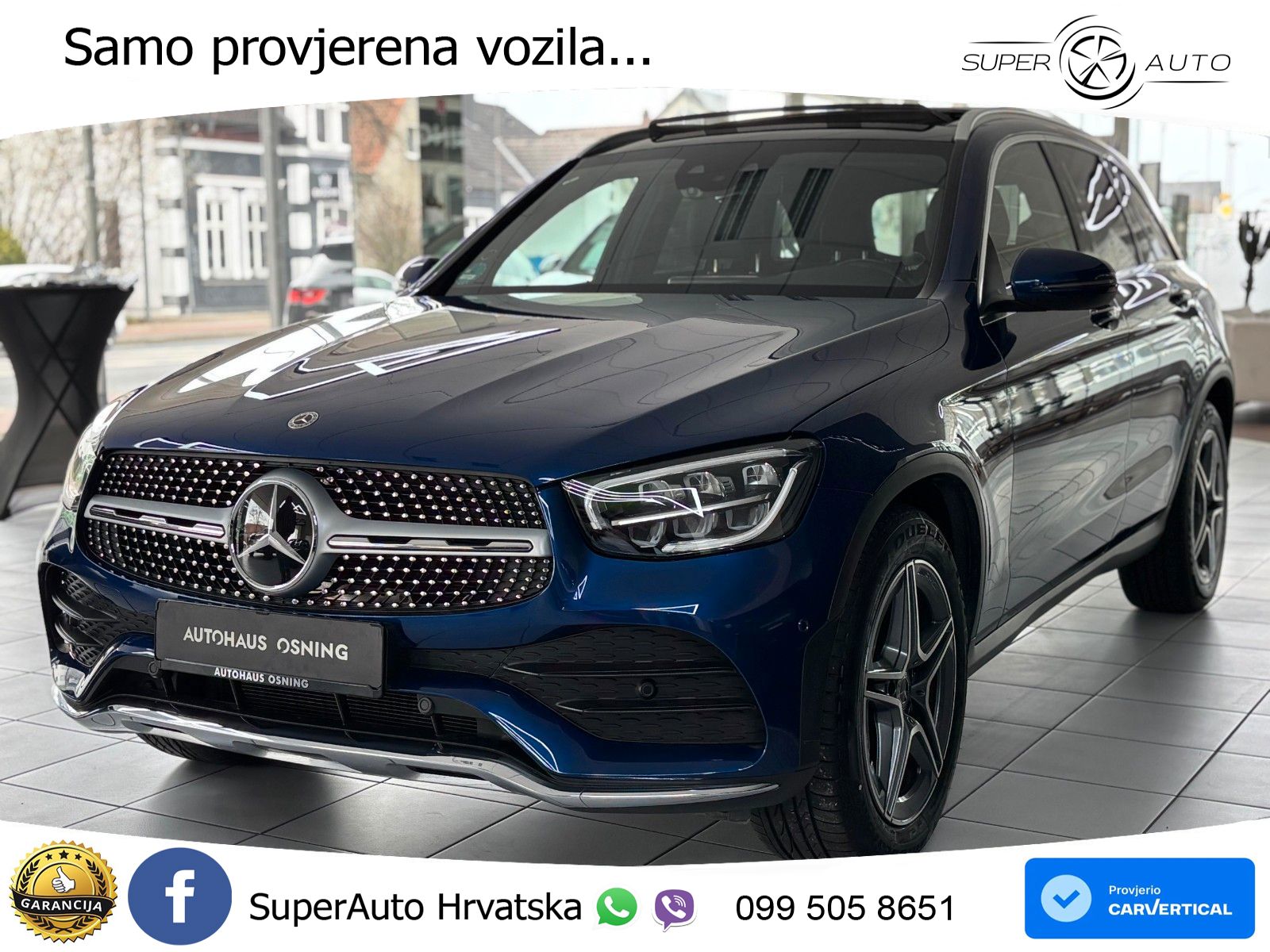 Mercedes GLC 400d (330 KS) 4MATIC 9G-TRONIC AMG LED+GR SJED+ACC