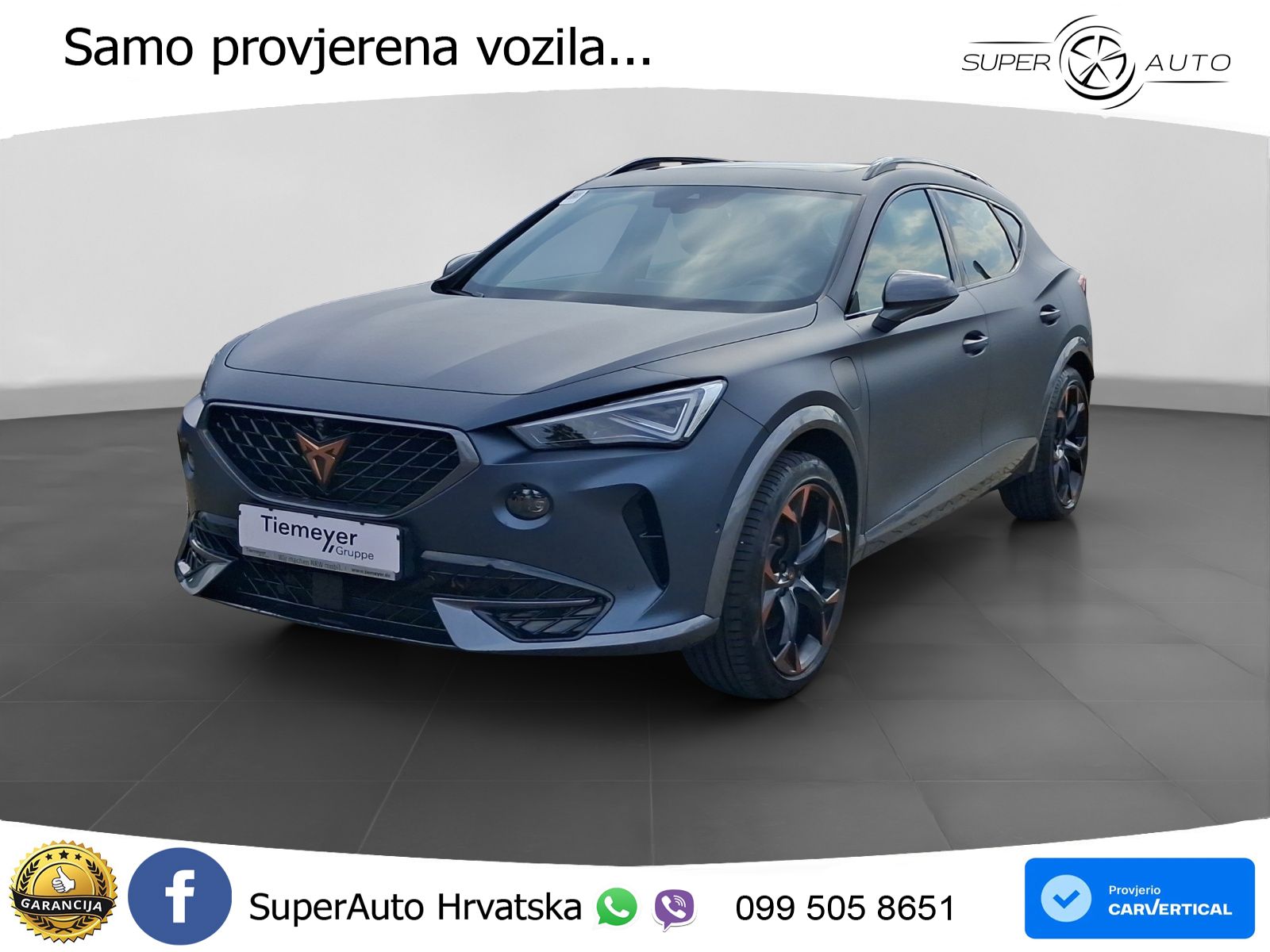 Cupra Formentor 1.4 TSI (204 KS) e-Hybrid DSG MATRIX+GR SJED+KAM
