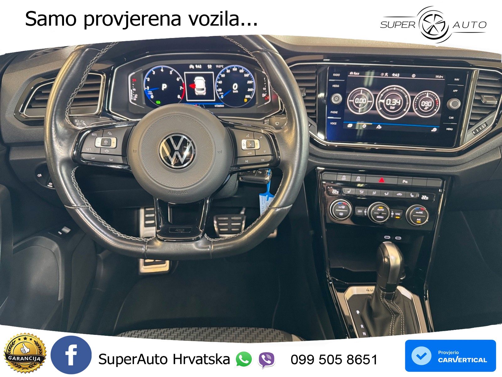 Volkswagen T-Roc I R 2.0 TSI (300 KS) OPF 4M DSG LED+GR SJED+ACC