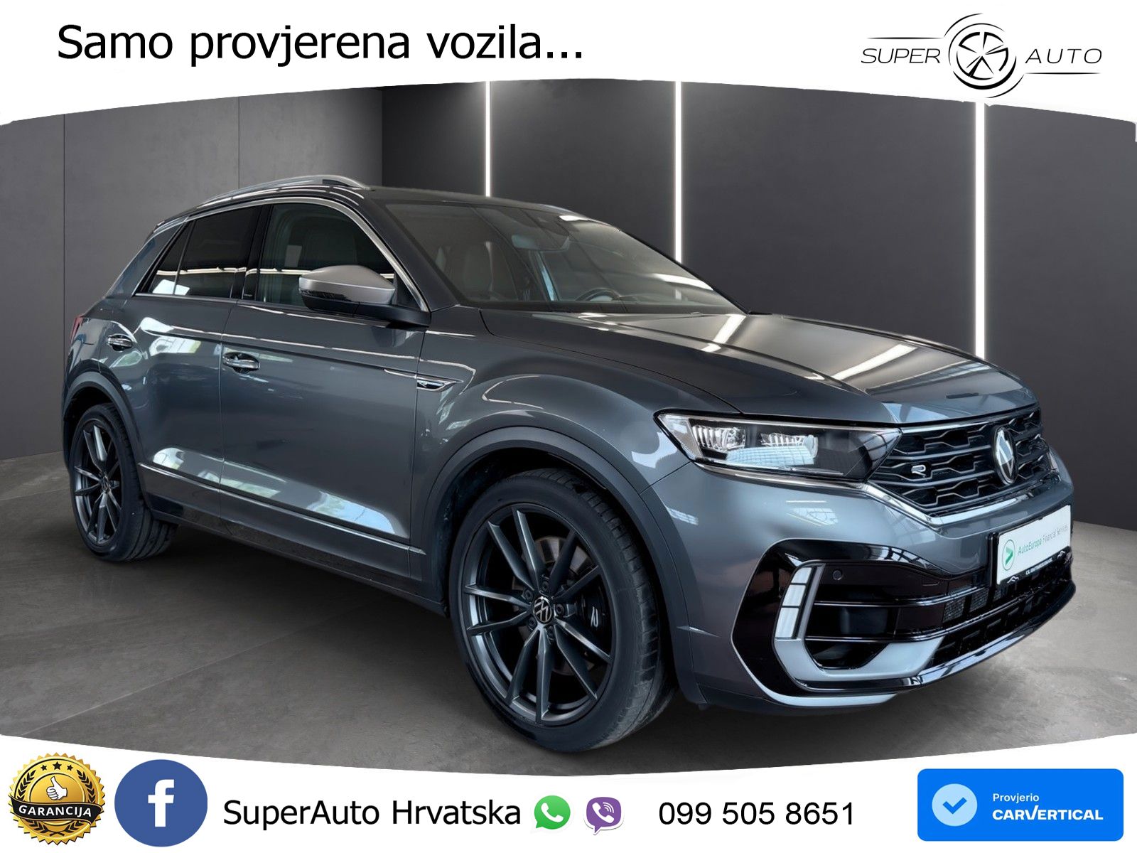 Volkswagen T-Roc I R 2.0 TSI (300 KS) OPF 4M DSG LED+GR SJED+ACC