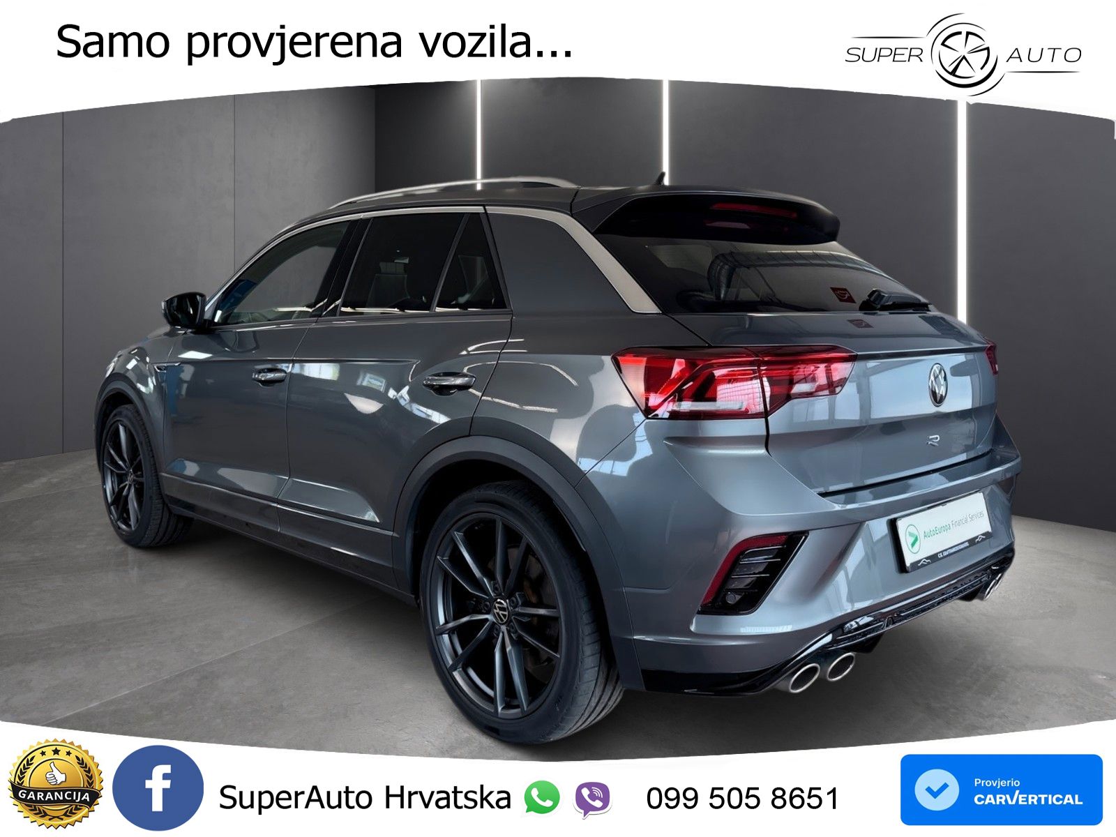 Volkswagen T-Roc I R 2.0 TSI (300 KS) OPF 4M DSG LED+GR SJED+ACC