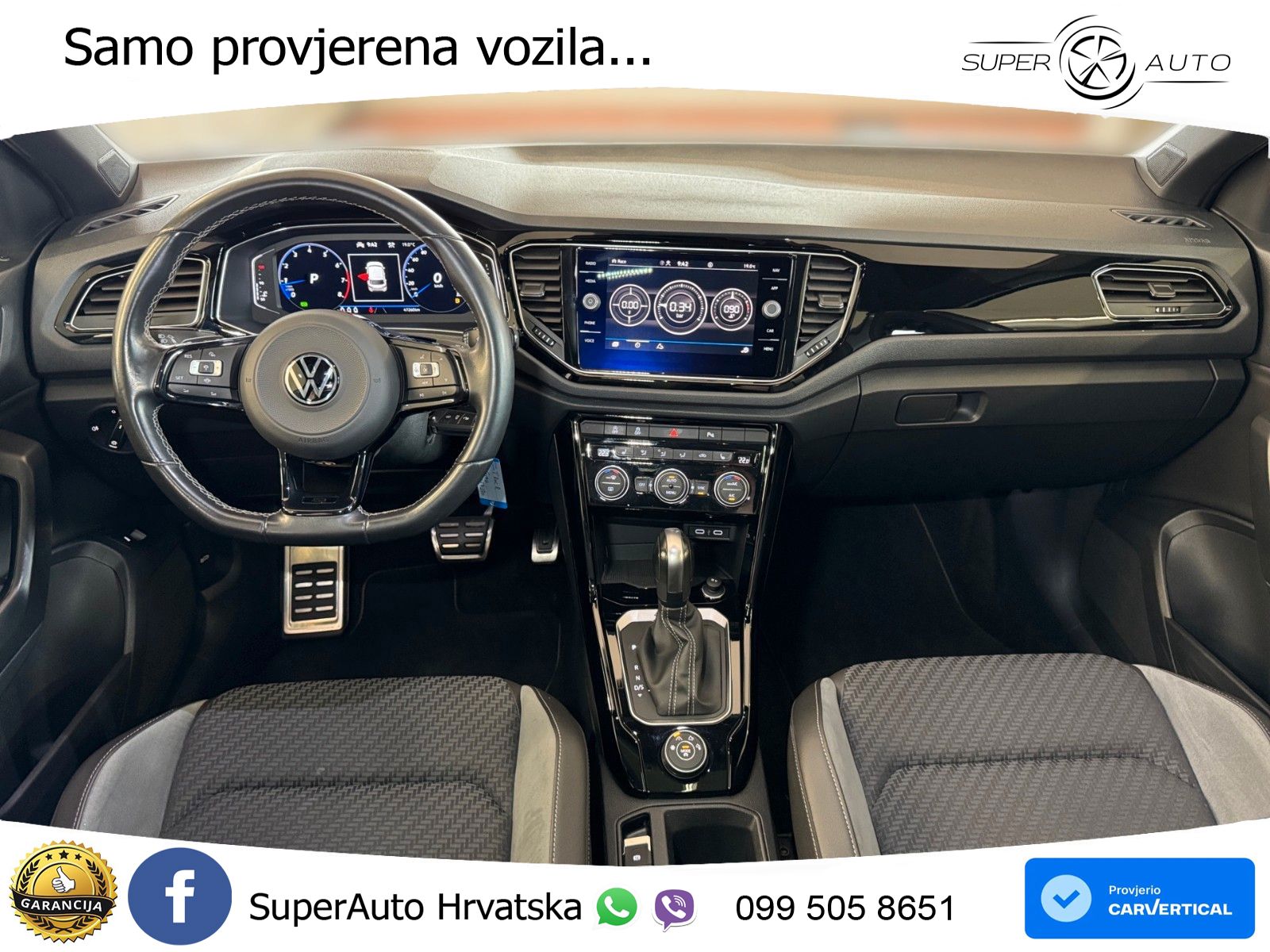 Volkswagen T-Roc I R 2.0 TSI (300 KS) OPF 4M DSG LED+GR SJED+ACC