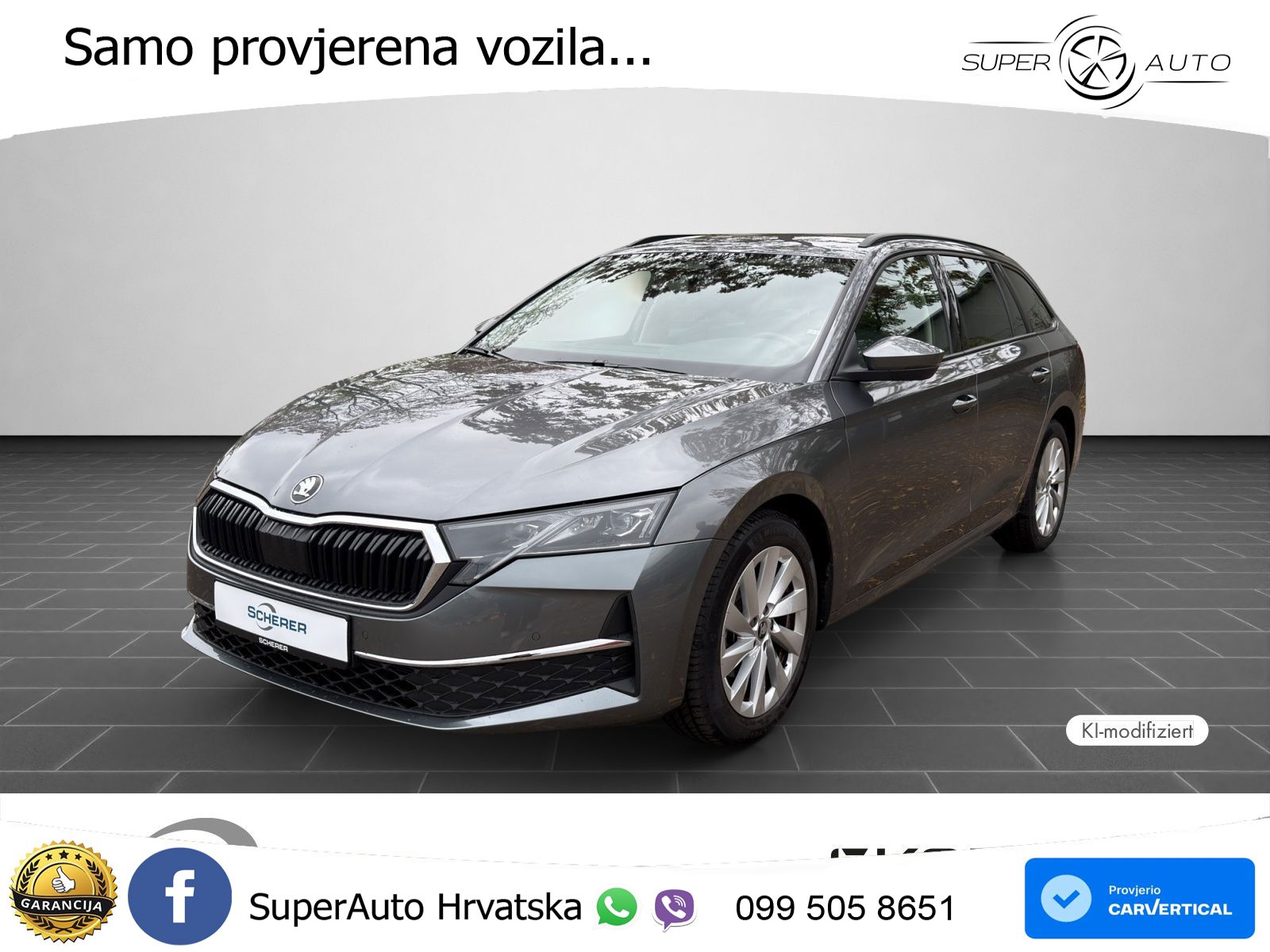 Škoda Octavia Combi 1.5 TSI (150 KS) DSG Selection LED+GR SJED+ACC