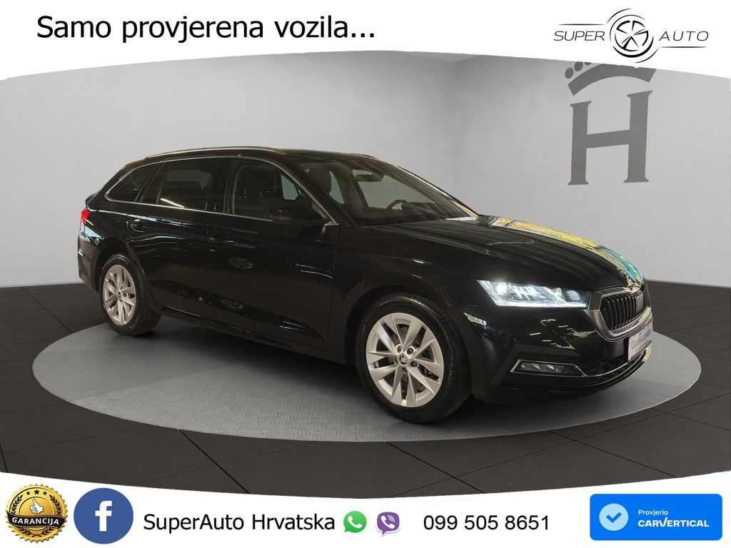 Škoda Octavia Combi 2.0 TDI (150 KS) DSG MATRIX+GR SJED+KAM