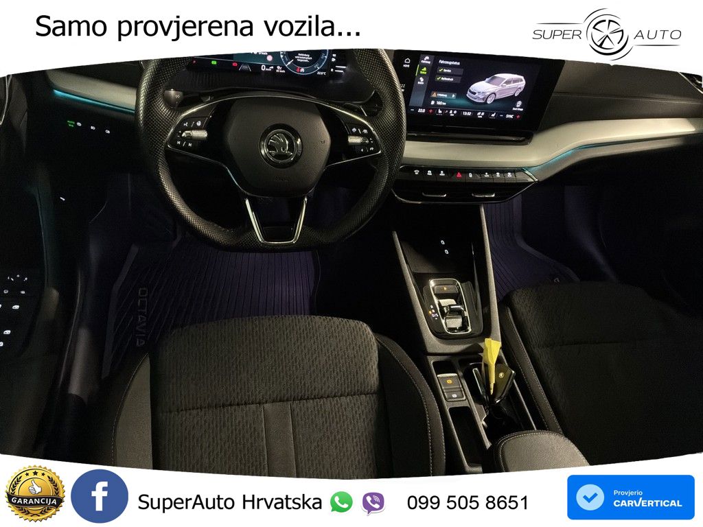 Škoda Octavia Combi 2.0 TDI (150 KS) DSG MATRIX+GR SJED+KAM